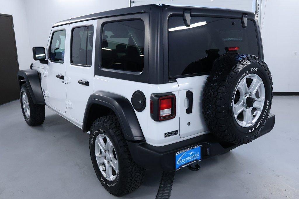 used 2020 Jeep Wrangler Unlimited car, priced at $23,499