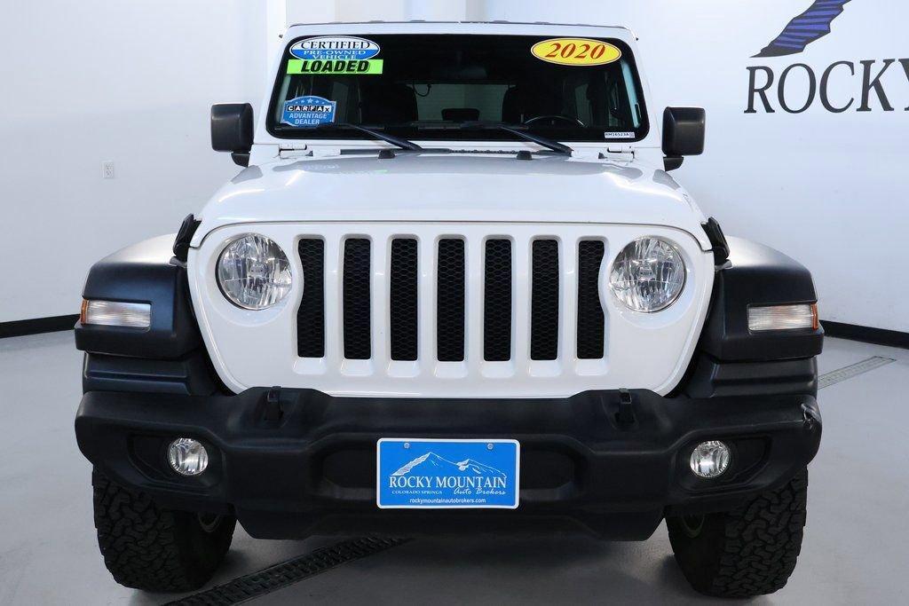 used 2020 Jeep Wrangler Unlimited car, priced at $23,499