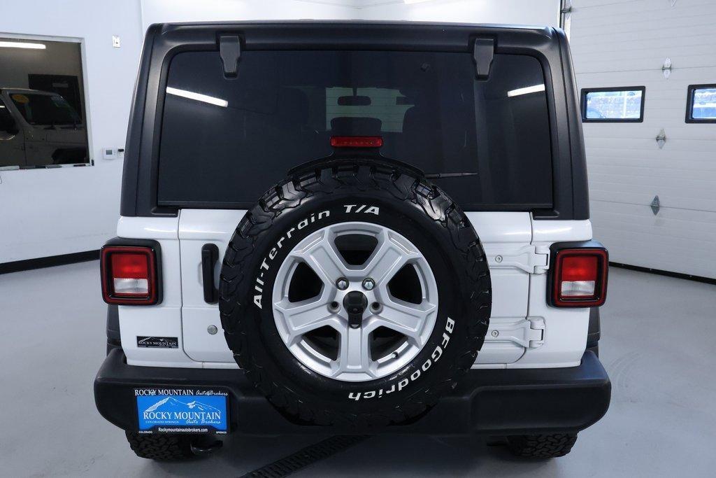 used 2020 Jeep Wrangler Unlimited car, priced at $24,495