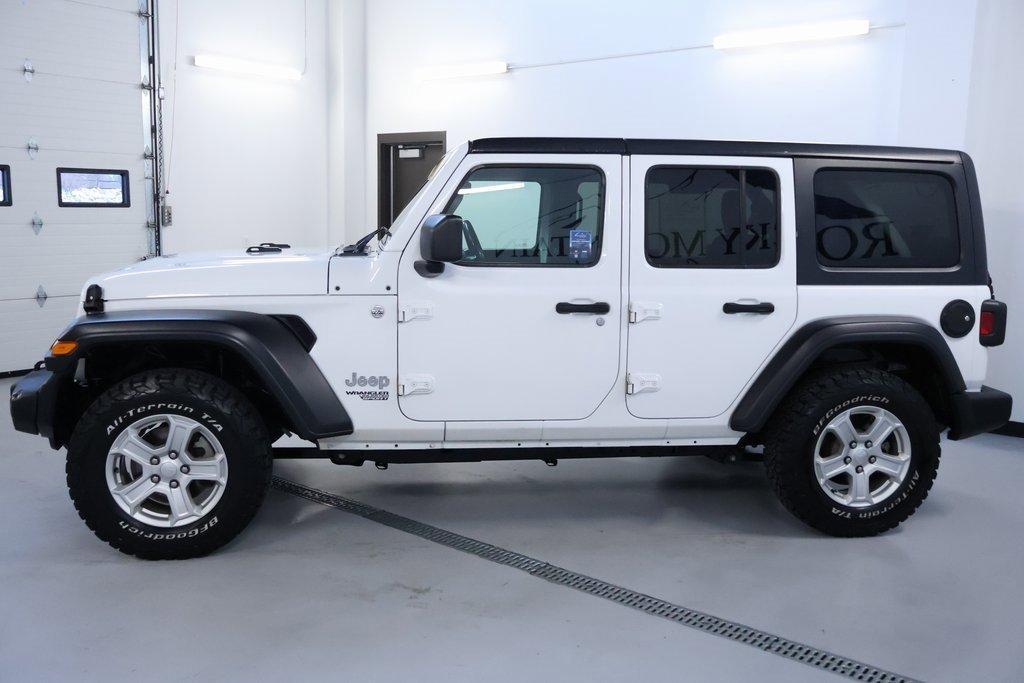 used 2020 Jeep Wrangler Unlimited car, priced at $24,495