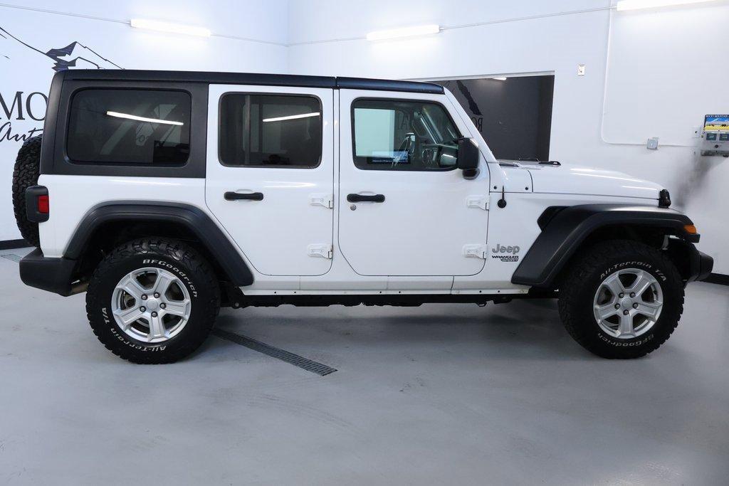 used 2020 Jeep Wrangler Unlimited car, priced at $24,495