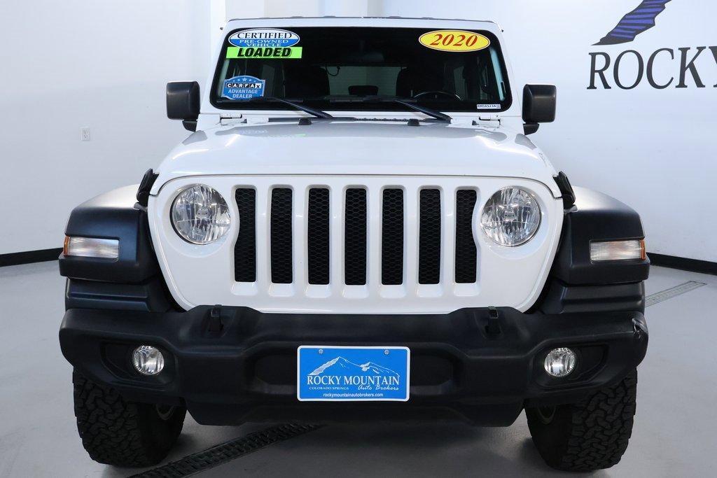 used 2020 Jeep Wrangler Unlimited car, priced at $24,495