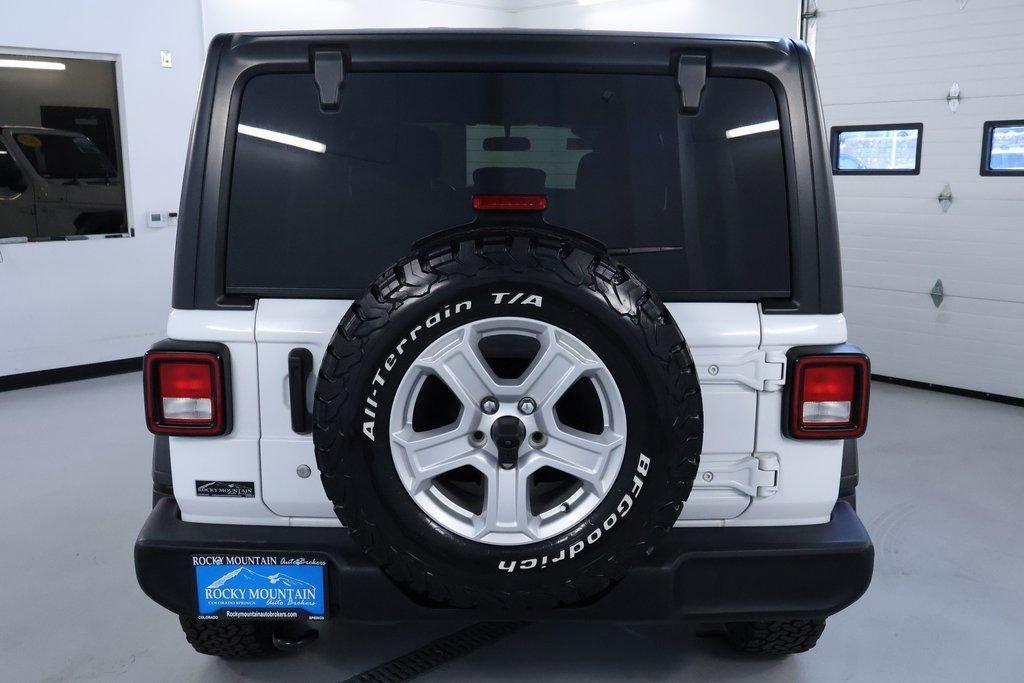 used 2020 Jeep Wrangler Unlimited car, priced at $23,499