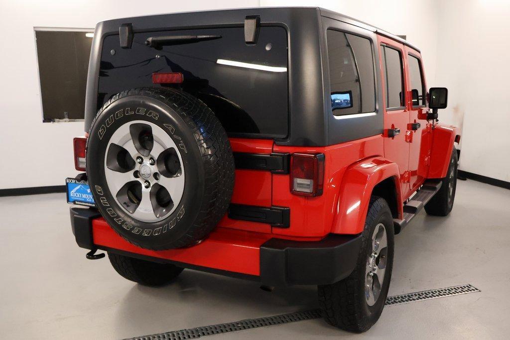 used 2017 Jeep Wrangler Unlimited car, priced at $23,498