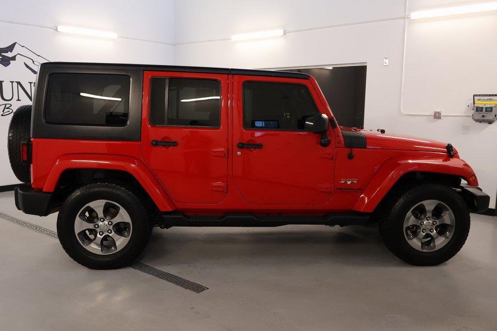 used 2017 Jeep Wrangler Unlimited car, priced at $23,498