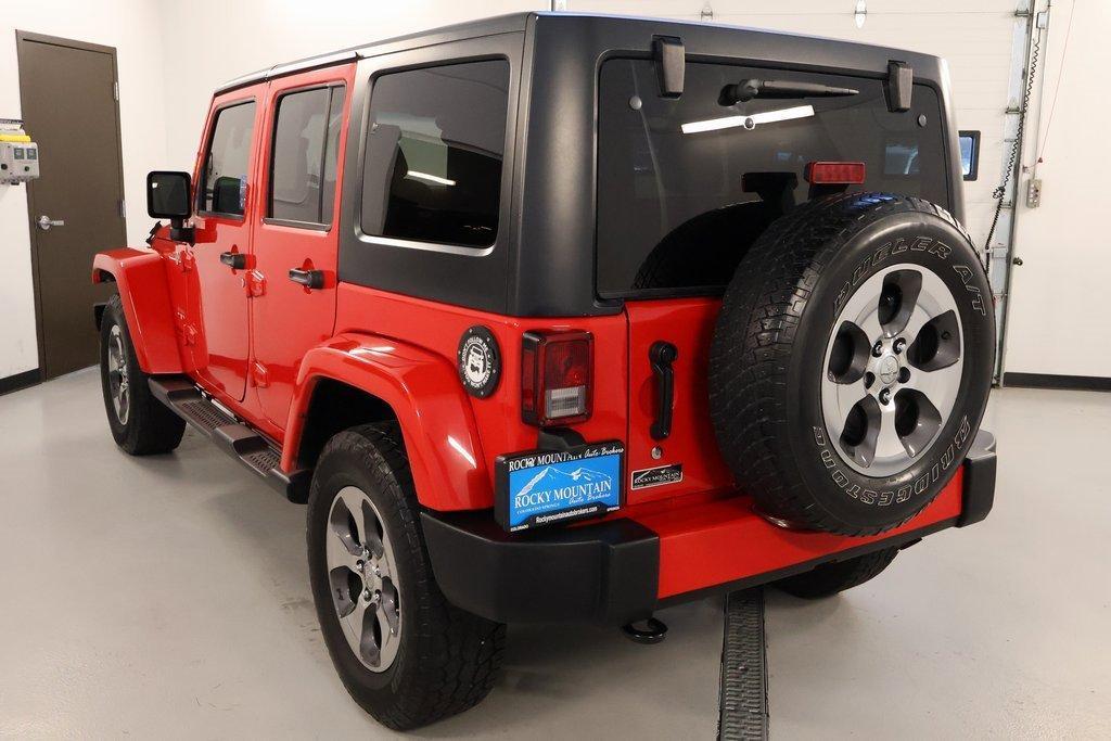 used 2017 Jeep Wrangler Unlimited car, priced at $23,498