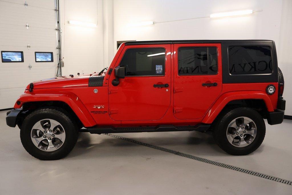 used 2017 Jeep Wrangler Unlimited car, priced at $23,498