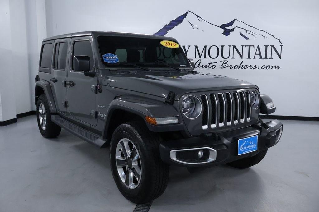 used 2019 Jeep Wrangler Unlimited car, priced at $22,998