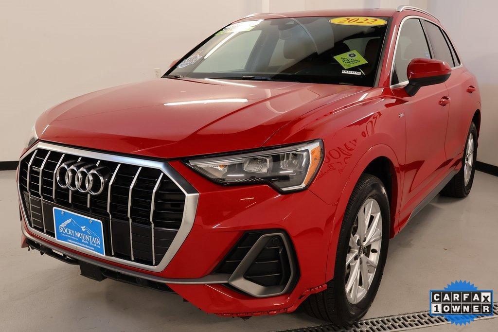 used 2022 Audi Q3 car, priced at $27,300