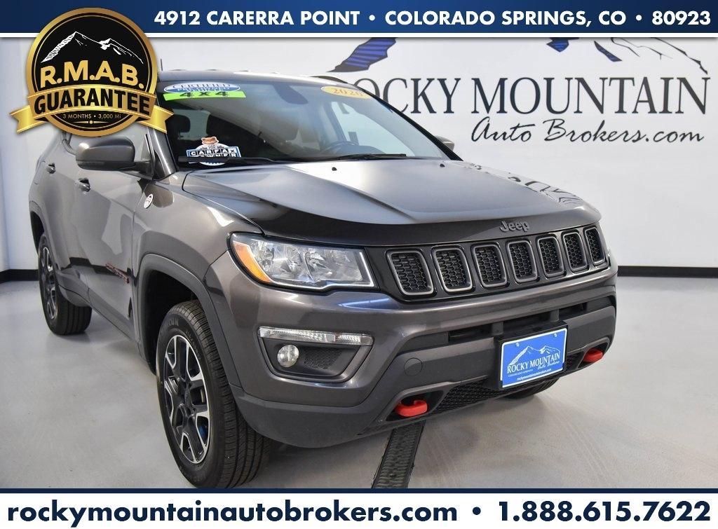 used 2020 Jeep Compass car, priced at $18,489