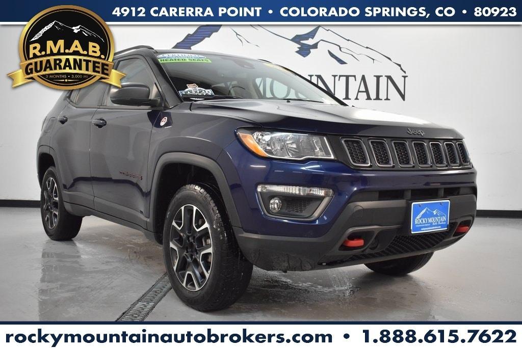 used 2021 Jeep Compass car, priced at $21,053
