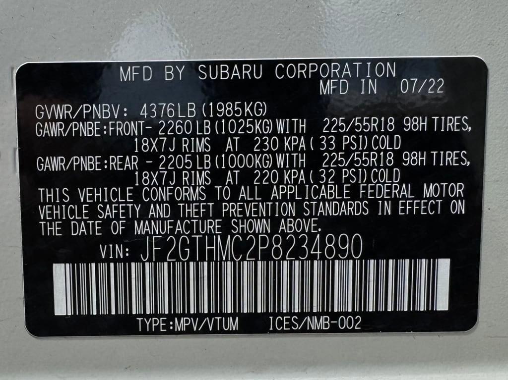 used 2023 Subaru Crosstrek car, priced at $26,998