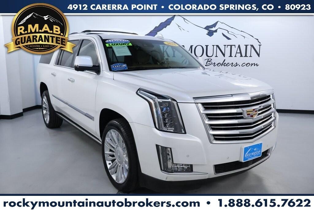 used 2016 Cadillac Escalade ESV car, priced at $31,998