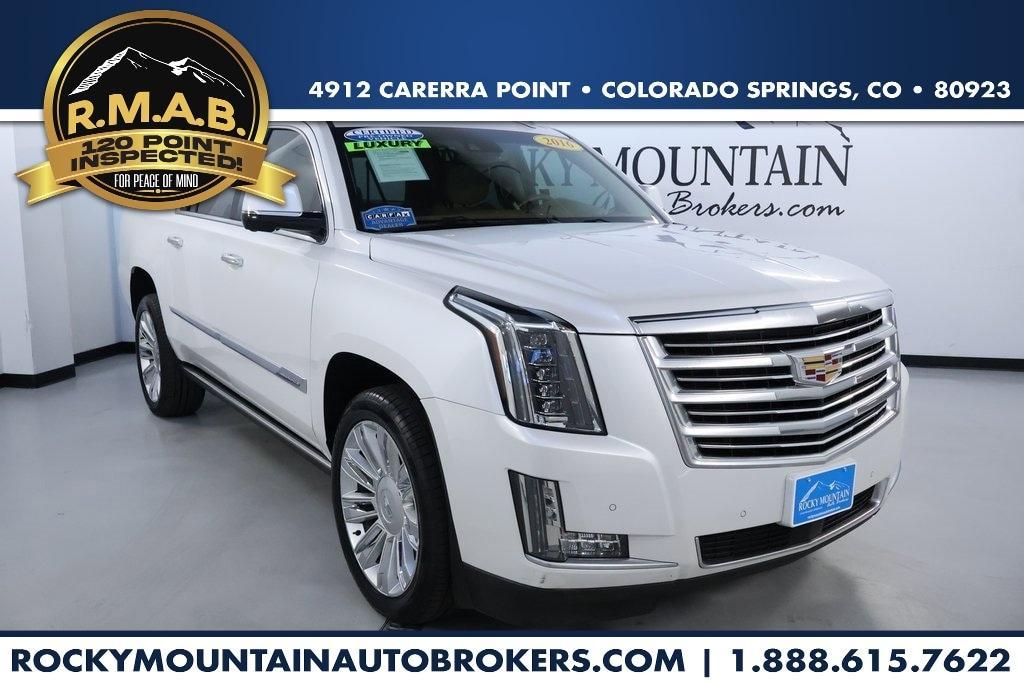 used 2016 Cadillac Escalade ESV car, priced at $33,975