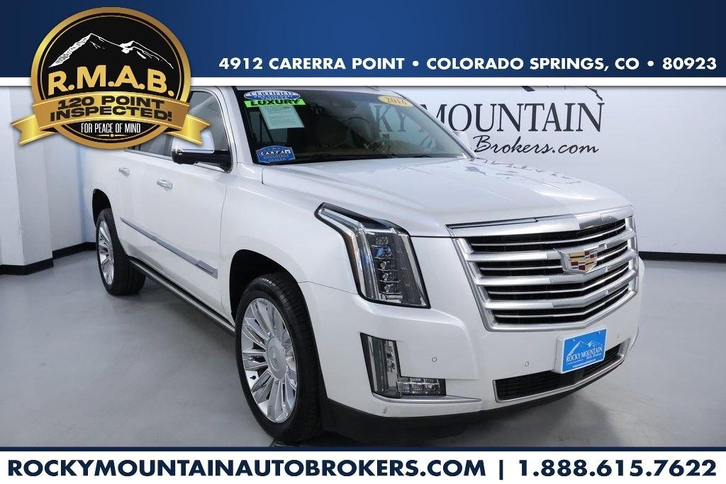 used 2016 Cadillac Escalade ESV car, priced at $32,998