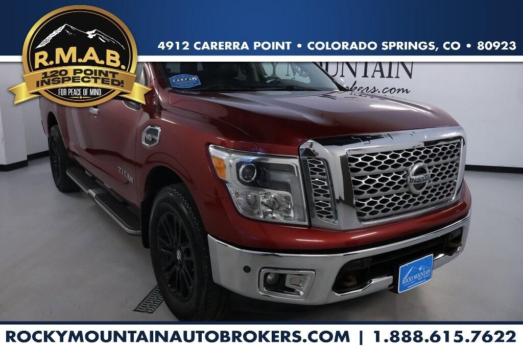 used 2017 Nissan Titan car, priced at $19,999