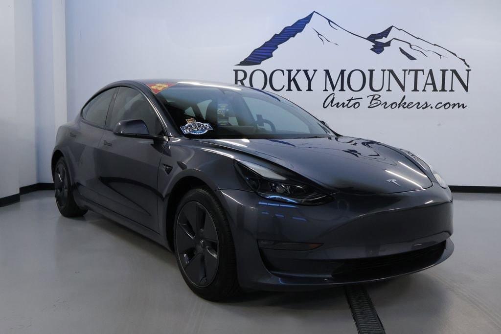 used 2022 Tesla Model 3 car, priced at $25,998