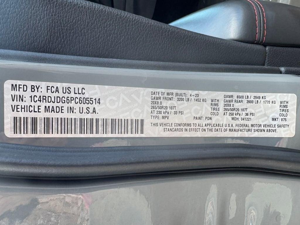 used 2023 Dodge Durango car, priced at $28,498