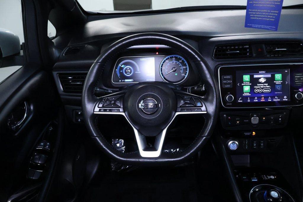 used 2021 Nissan Leaf car, priced at $16,488