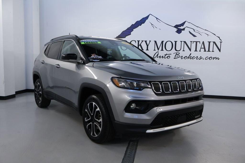 used 2022 Jeep Compass car, priced at $21,998