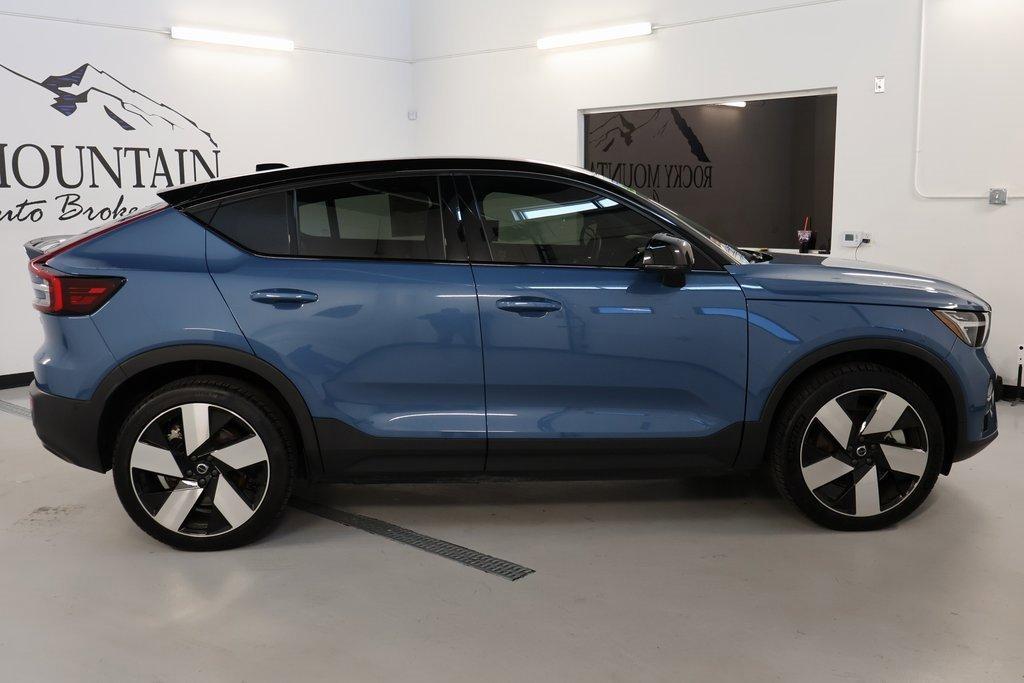 used 2022 Volvo C40 Recharge Pure Electric car, priced at $26,000