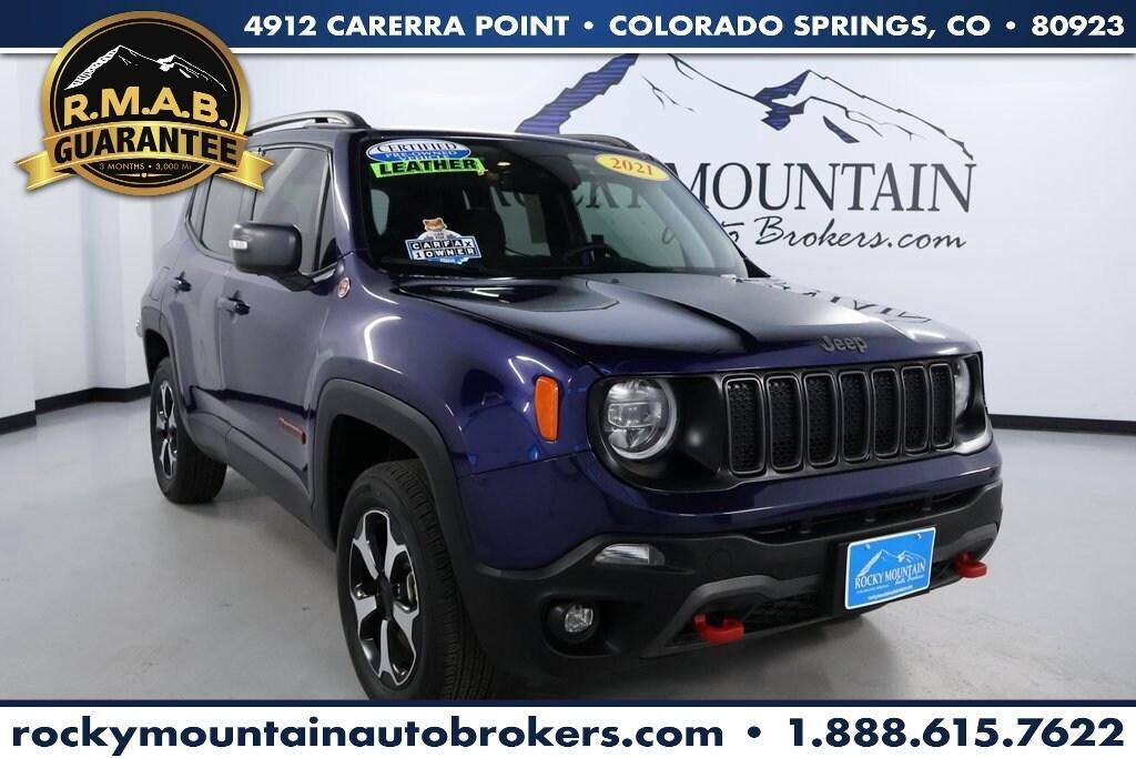 used 2021 Jeep Renegade car, priced at $20,998