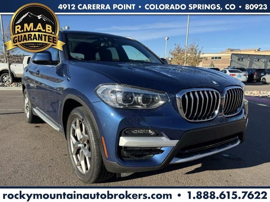 used 2021 BMW X3 car, priced at $35,000