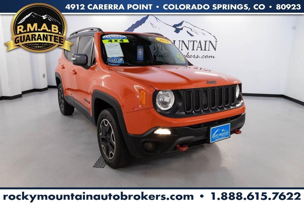 used 2016 Jeep Renegade car, priced at $14,296