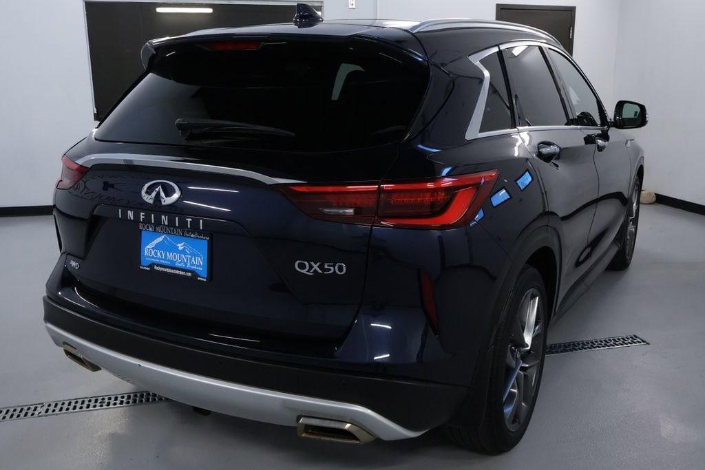 used 2021 INFINITI QX50 car, priced at $30,998