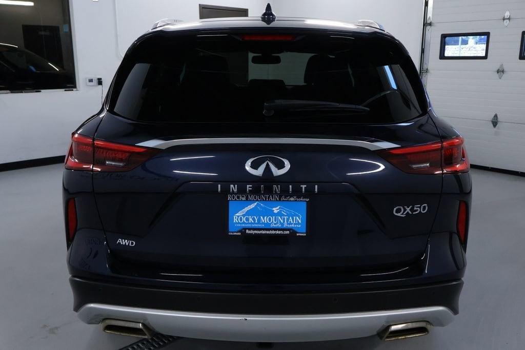 used 2021 INFINITI QX50 car, priced at $30,998