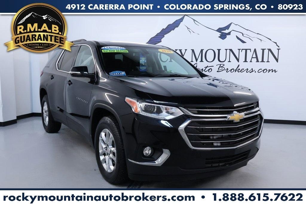 used 2020 Chevrolet Traverse car, priced at $25,989