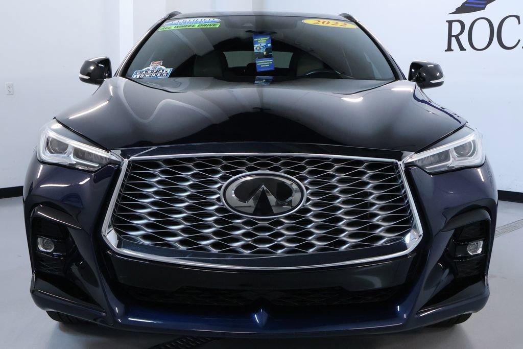 used 2022 INFINITI QX55 car, priced at $26,998