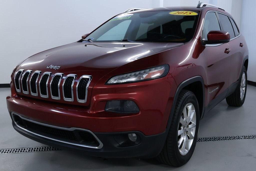 used 2015 Jeep Cherokee car, priced at $11,498