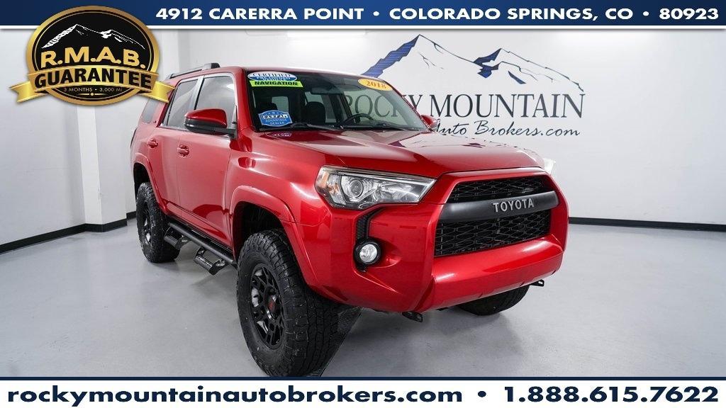 used 2018 Toyota 4Runner car, priced at $34,600