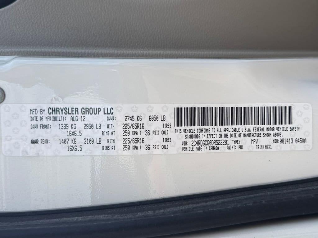 used 2013 Dodge Grand Caravan car, priced at $7,998