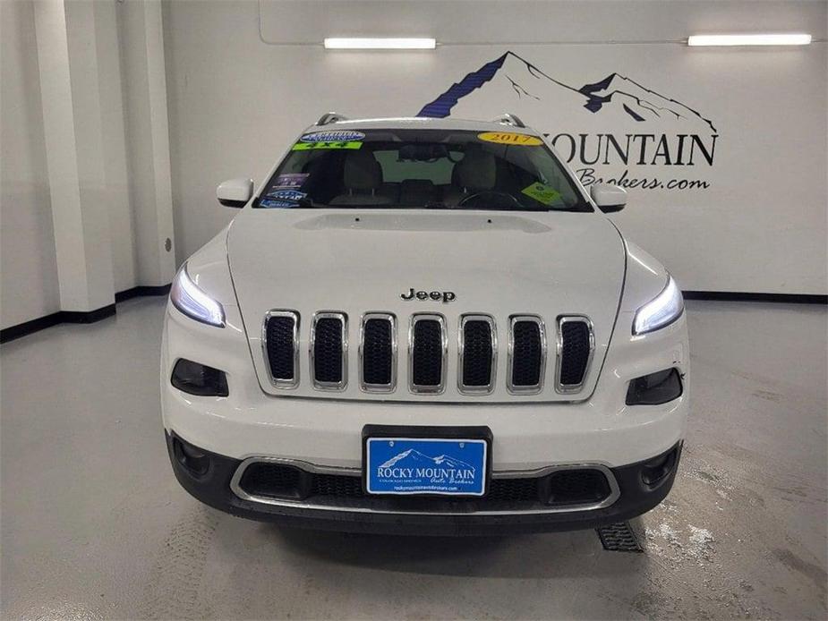 used 2017 Jeep Cherokee car, priced at $17,545