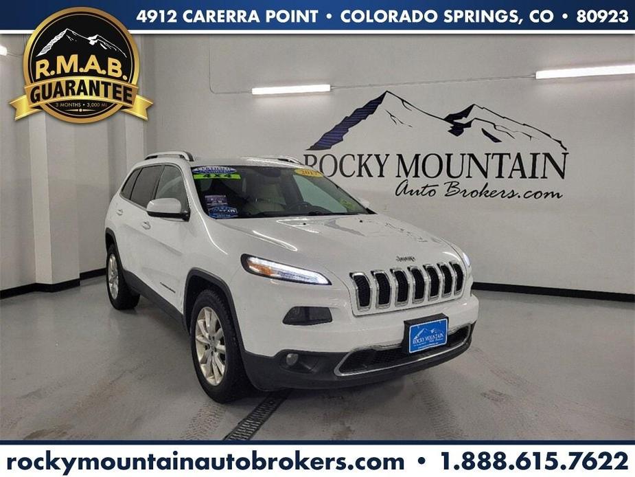 used 2017 Jeep Cherokee car, priced at $17,345