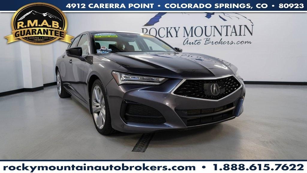 used 2021 Acura TLX car, priced at $28,847