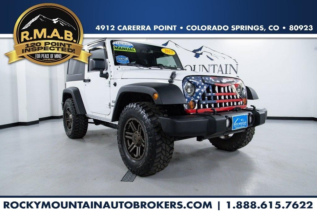 used 2013 Jeep Wrangler car, priced at $16,500