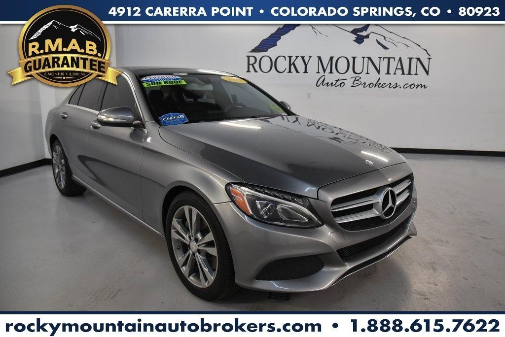 used 2015 Mercedes-Benz C-Class car, priced at $16,572