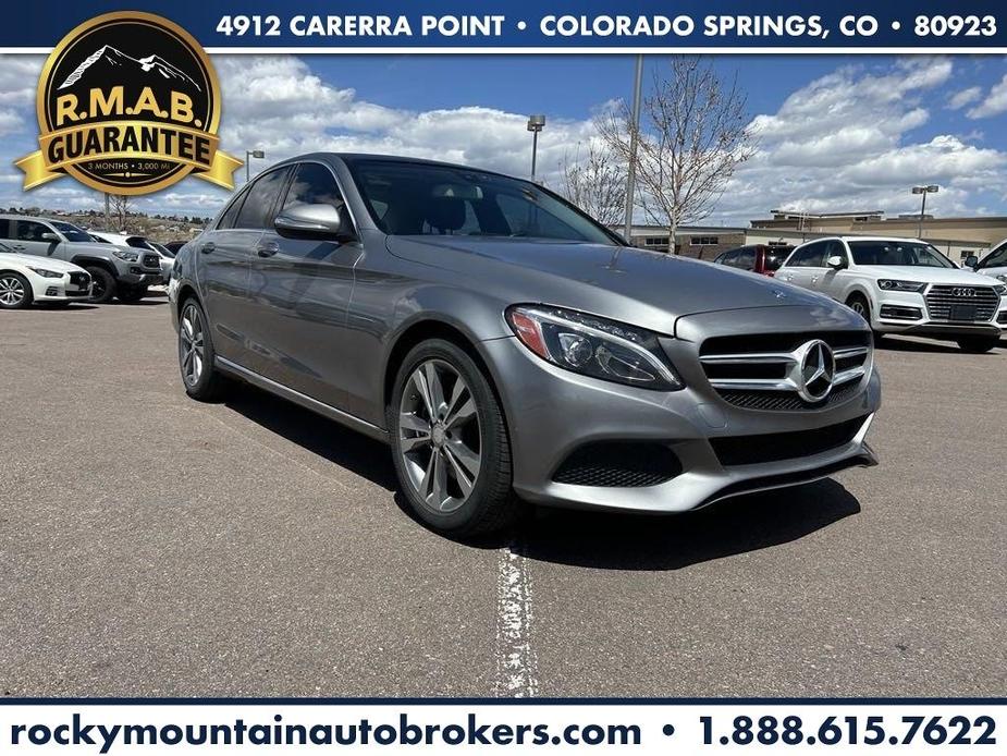 used 2015 Mercedes-Benz C-Class car, priced at $17,926