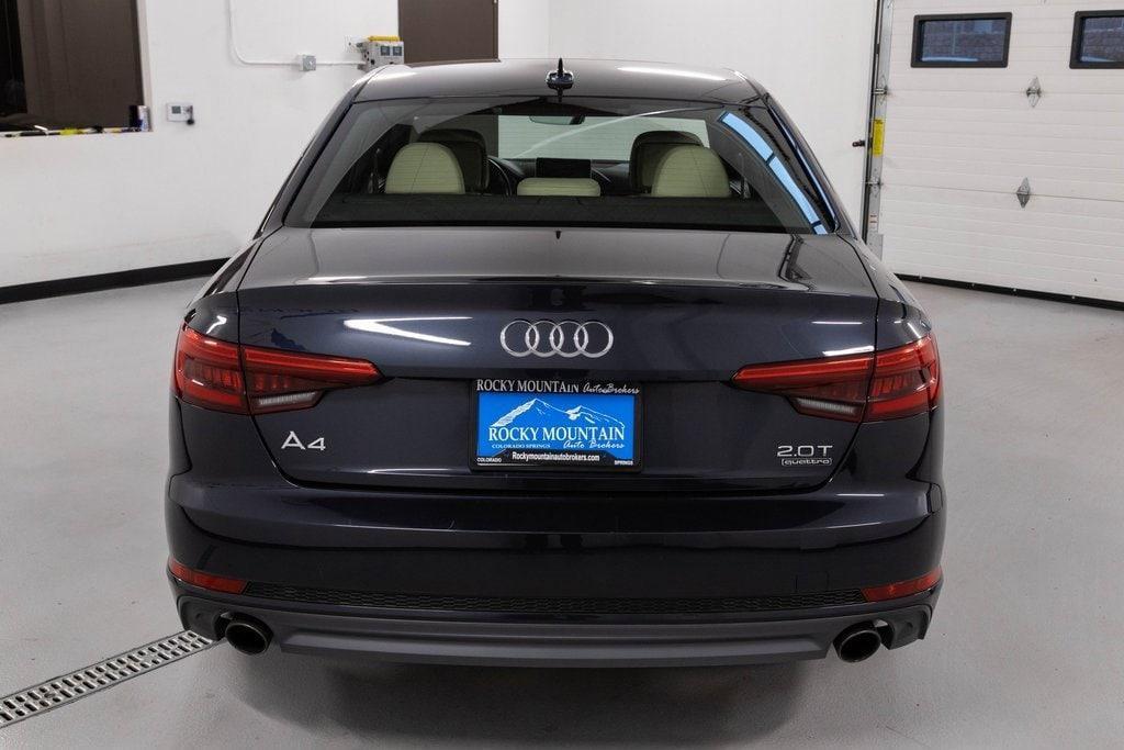 used 2017 Audi A4 car, priced at $19,143