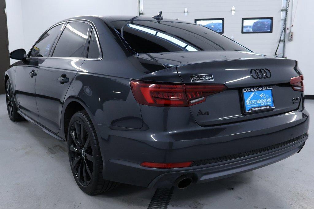 used 2018 Audi A4 car, priced at $19,999