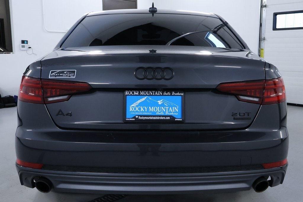 used 2018 Audi A4 car, priced at $19,999