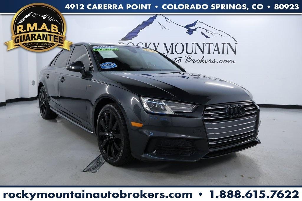 used 2018 Audi A4 car, priced at $19,999