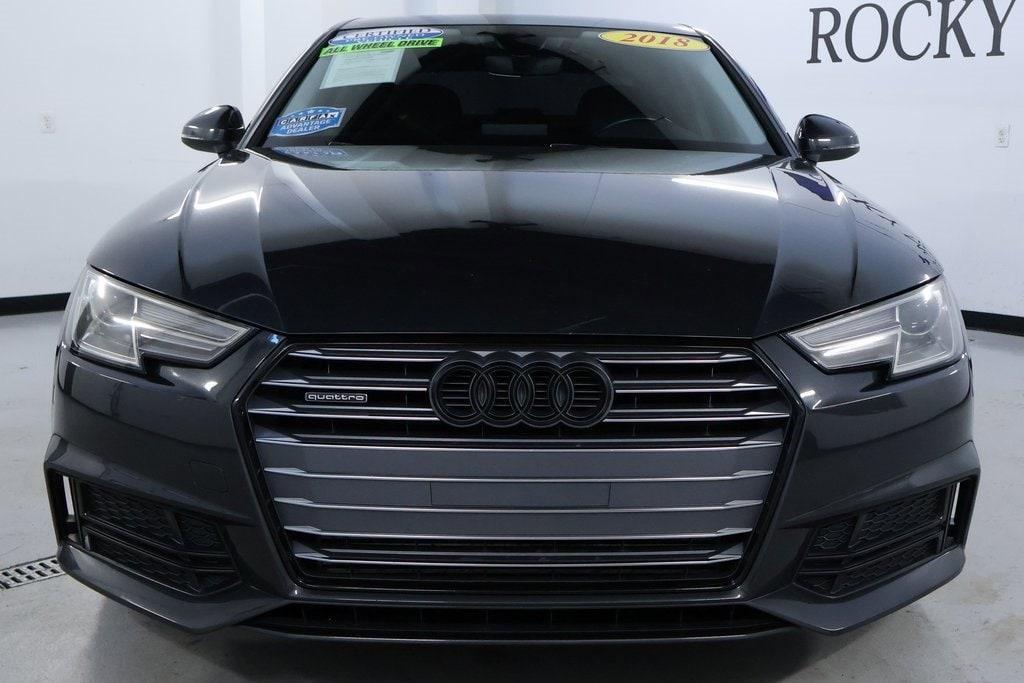 used 2018 Audi A4 car, priced at $19,999