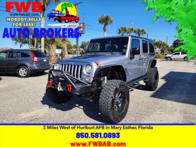 used 2017 Jeep Wrangler Unlimited car, priced at $22,595