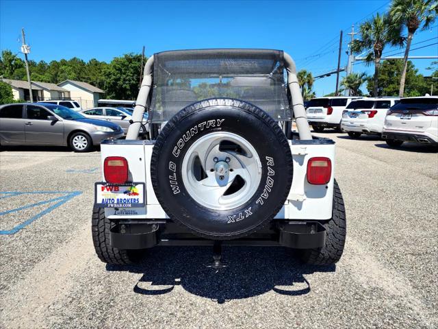 used 1988 Jeep Wrangler car, priced at $11,995