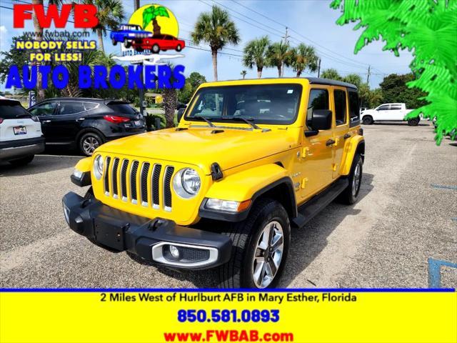 used 2021 Jeep Wrangler Unlimited car, priced at $27,995