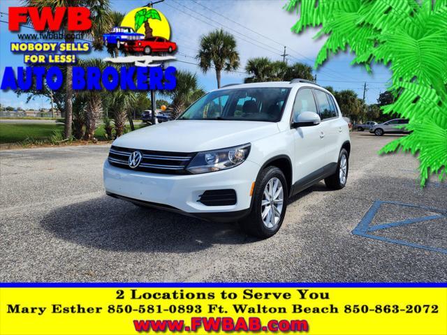 used 2018 Volkswagen Tiguan Limited car, priced at $17,700